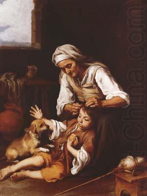 The Toilette (mk08), Bartolome Esteban Murillo